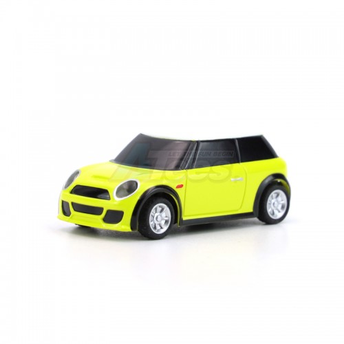 Turbo Racing Miscellaneous All 1:76 Finger Sized Proportional On-Road RC Car RTR Starship Yellow