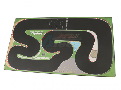 Turbo Racing Miscellaneous All 1:76 Race Track Pit Mat 1600*900mm