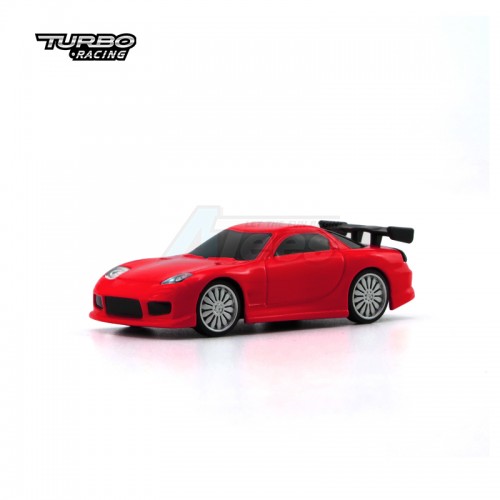 Turbo Racing Miscellaneous All 1:76 Mini RC Sports Car RTR Red
