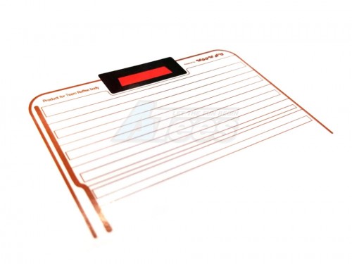 WOOW RC Boom Racing D90 Chassis Defroster Water Transfer Decal (With Brake Light) For TRC D90 D110