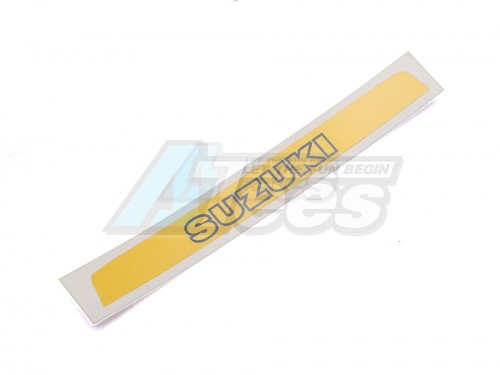 WOOW RC Miscellaneous All WPL 1/10 D12 Suzuki Windshield decal (2)