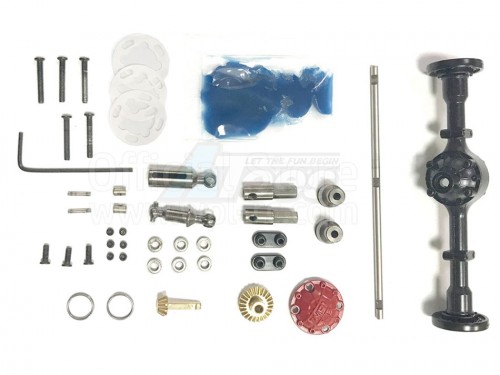 WPL WPL D-12 Full Metal Rear Axle Upgrade Kit for WPL D-12