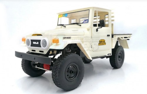 WPL WPL C44KM 1/16 Metal Edition 4WD 2-Speed RC Crawler Kit White