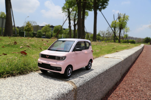 WPL Miscellaneous All 1/16 2.4G Wuling Hongguang Mini EV Macaron (Officially Licensed) RTR Pink