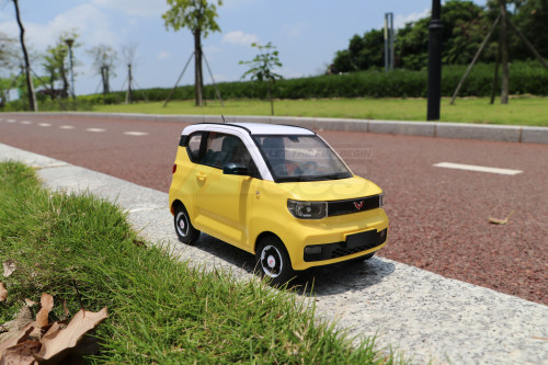 WPL Miscellaneous All 1/16 2.4G Wuling Hongguang Mini EV Macaron (Officially Licensed) RTR Yellow