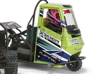 X-Rider X-Rider Flamigo 1/8 Flamingo RC Tricycle RTR With Metal Gear Green