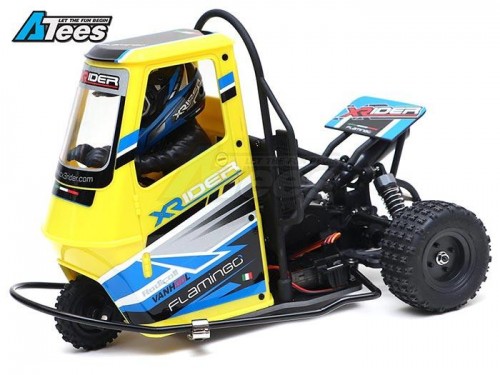 X-Rider X-Rider Flamigo 1/8 Flamingo RC Tricycle RTR With Metal Gear Yellow