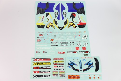 X-Rider X-Rider 1/5 Scorpio Scorpio Sticker
