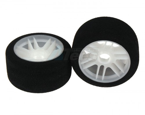 Xceed Miscellaneous All Xceed (#101624) ITA--Tire -rim Light 1/8 FR OS2 White SH 42