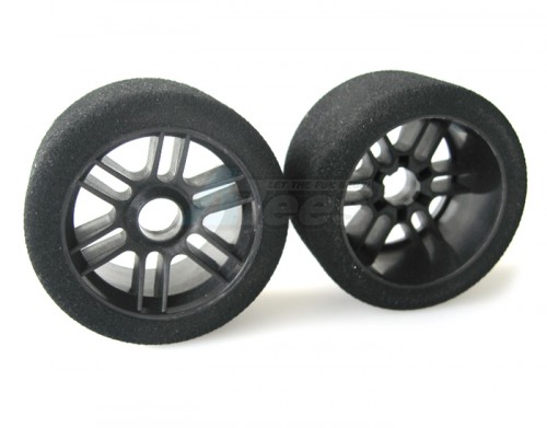 Xceed Miscellaneous All Xceed (#101645) ITA--Tire -rim 1/8 FR Carbon Black SH 40