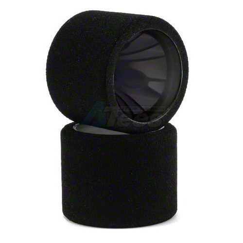 Xceed Miscellaneous All Xceed (#101702) ITA--Tire -rim 12EP FR Hard SH 40 (Black Rim) 1 Pair