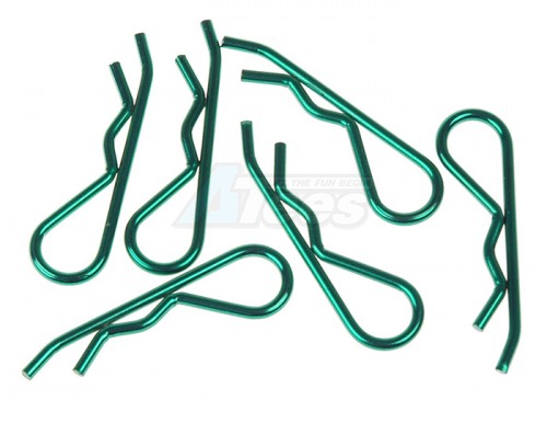 Xceed Miscellaneous All Xceed (#103121) Body Clip 1/8 - Metallic Green (6)