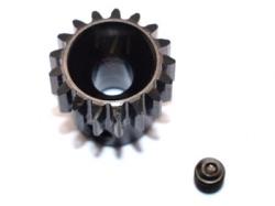 Axial Yeti Steel #45 Pinion Gear 32 Pitch 17T - 1 Pc Set (For Yeti / Yeti Xl) Black by GPM Racing