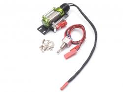 Miscellaneous All Aluminum Winch for 1/10 Rock Crawler Green With Optional Remote [Recon G6 Certified] by Boom Racing