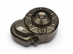 Axial Wraith Aluminum Transmission Spur Gear Case Cover Gun Metal by Boom Racing