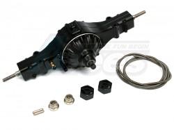 Miscellaneous All 1/14 Aluminum Powered Rear Axle Differential (Lock Differential Version) by Hercules Hobby