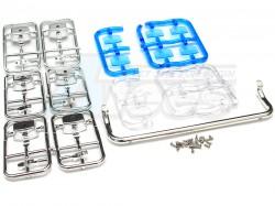 Miscellaneous All Roof Light Bar - 6 Square Lights With Plastic Stands 123mm Length & 30mm Width For Volvo by Hercules Hobby