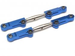 Traxxas Slash 4X4 Aluminum Rear Upper Arm - 1 Pair  Blue by Boom Racing