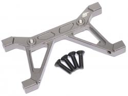 Axial SCX10 II Aluminium Rear Frame Brace Gun Metal by Boom Racing