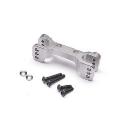 Team Losi Rock Rey Aluminum Front Upper Link Mount Gun Metal by Boom Racing