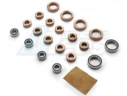 Carisma Scale Adventure SCA-1E Coyote Bearing & Bushing Set (13pcs 5x10x4 6pcs 10x15x4) by Carisma Scale Adventure