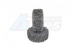 Miscellaneous All Rock Beast (ORIGINAL) XOR 1.9 TIRES (ALIEN KOMPOUND) w/ Foam 4.55X1.9 2pcs by Pit Bull Xtreme RC