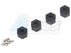 RGT 1/24 ADVENTURER Wheel Hex With Pin for ECX Barrage/ FTX Outback/ RGT Adventurer by RGT