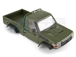 Traxxas TRX-4 1/10 Toyota Land Cruiser LC70 Hard Body Kit Matte Green (Painted) for Traxxas TRX4 by Killerbody