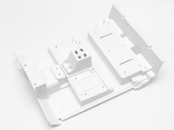 Miscellaneous All Main Interior Floor K Part for TRC Defender D110 Hard Body by Team Raffee Co.