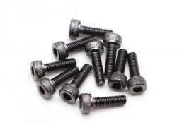 Miscellaneous All M3x10mm Socket Cap Screw 12.9 Grade Nickel Plated Screws (10) by Boom Racing
