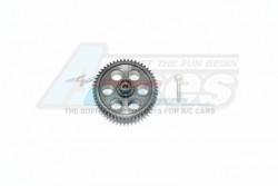 X-Rider Flamigo Harden Steel #45 Rear Main Gear (53T) - 2Pcs Set Black by GPM Racing