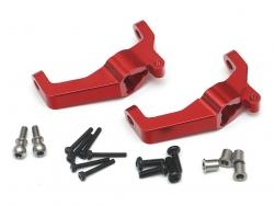 Redcat Gen8 Scout II Aluminum Front C-hub (2) Red by Team Raffee Co.