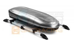 Miscellaneous All Scaled Roof Box with Rack for 1:10 RC Car Silver by GRC