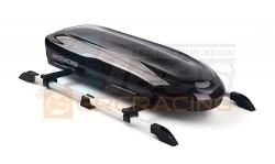 Miscellaneous All Scaled Roof Box with Rack for 1:10 RC Car Black by GRC