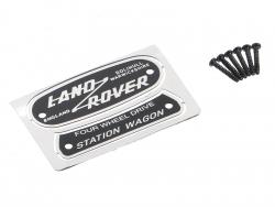 Boom Racing BRX02 88 Emblem Set (Stainless Steel) for Series Land Rover® Station Wagon by Boom Racing