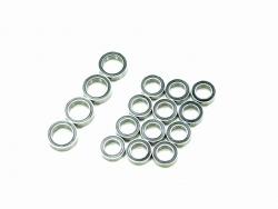 Xray M18 High Performance Full Ball Bearings Set Rubber Sealed (16 Total) by Boom Racing