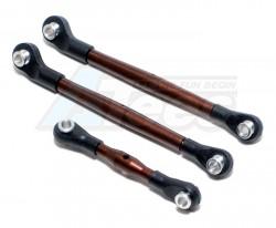 Axial EXO Spring Steel Turnbuckle With Plastic Ball Silver by GPM Racing