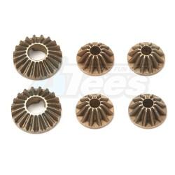 Tamiya TA06 TA06 G Diff Steel Bevel Gears by Tamiya