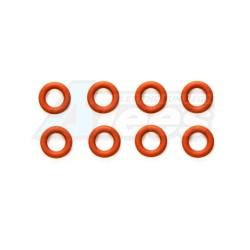 Miscellaneous All 5MM O-Ring G Diff Red *8 by Tamiya