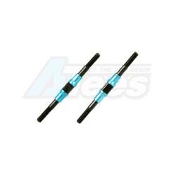 Tamiya DF-02 Hard Turnbuckle Shaft Set - Df-02/df-03 3x46mm (2pcs) by Tamiya