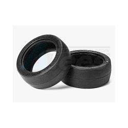 Tamiya TT-01 RC FWD/4WD M2 Slick Tires (2) 26mm by Tamiya