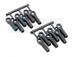 Traxxas Slash Long Rod Ends - Black by RPM