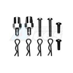 Tamiya F-103 F-1 Aluminium Front Body Mount by Tamiya