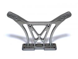 HPI Blitz Aluminum Rear Shock  Tower - 1 Pc Gun Metal by Boom Racing