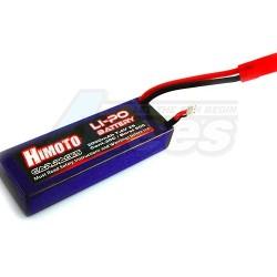 Himoto Tanto Li-Po Battery (7.4V 2000Mah 2S 25C) W/Banana Plug by Himoto
