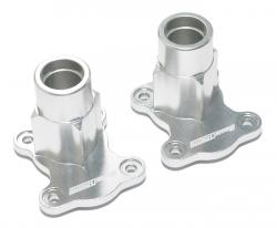 Gmade R1 Aluminum Rear Axle Lock-out (2) Silver by Boom Racing
