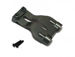ECX Torment Front Skid Plate Gun Metal by Boom Racing